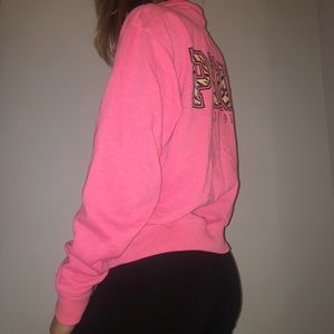 pink quarter vip sweatshirt